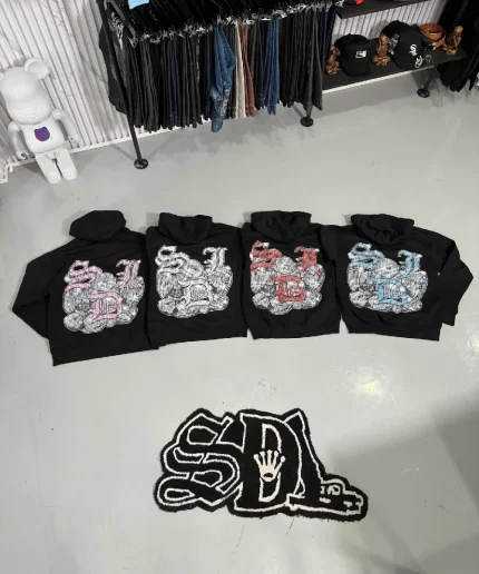 4028 SDL Blue Hoodie