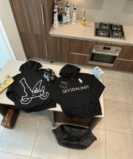 4028 Rhinestone Hoodie