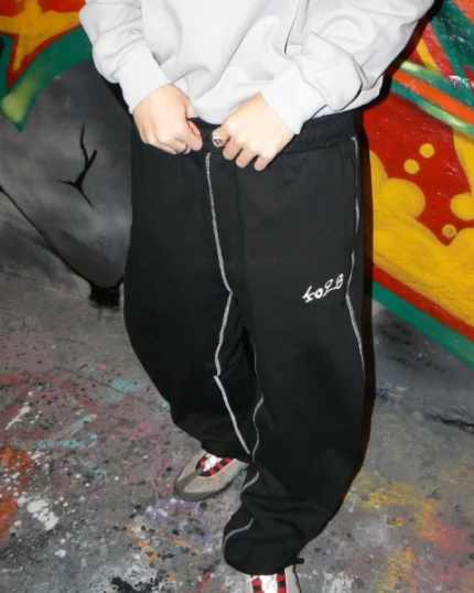 4028 Black Sweatpant